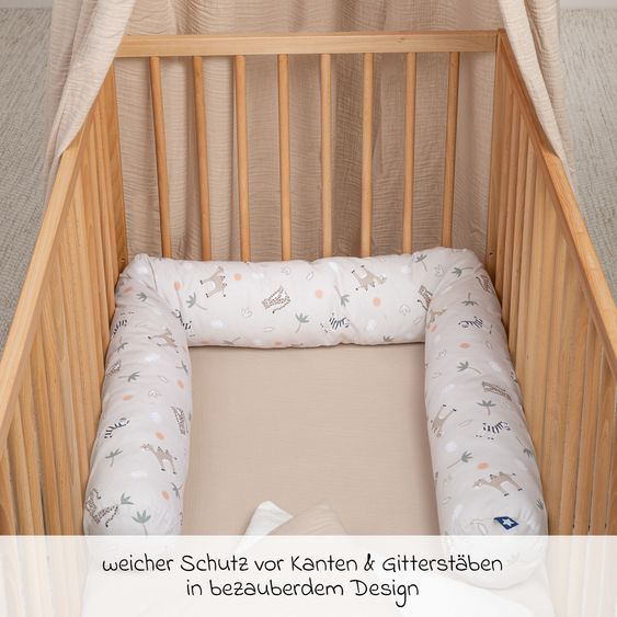 Julius Zöllner Bettschlange Jersey 180 cm - Savanne Beige