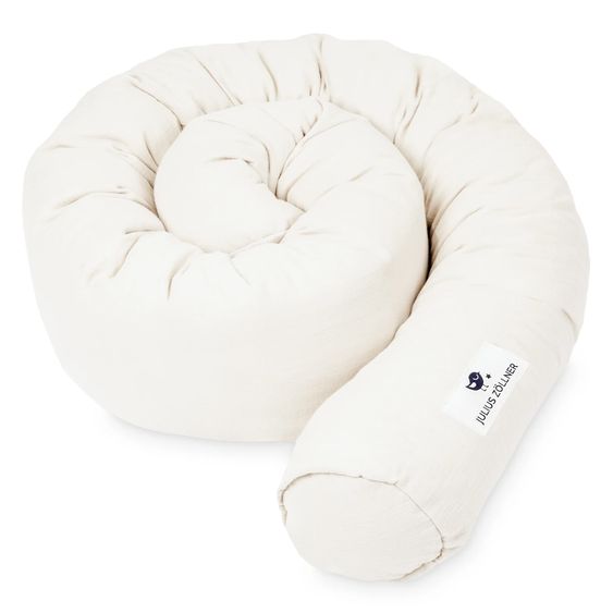 Julius Zöllner Bettschlange Musselin 180 cm - Ivory