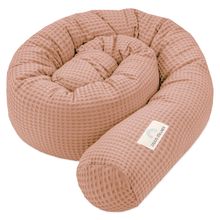 Bed bumper Waffle Pique 180 cm - Dune