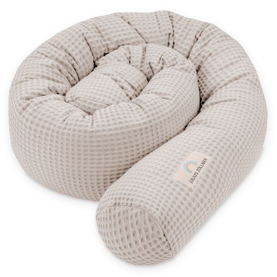 Julius Zöllner Waffle pique bed snake 180 cm - Seashell