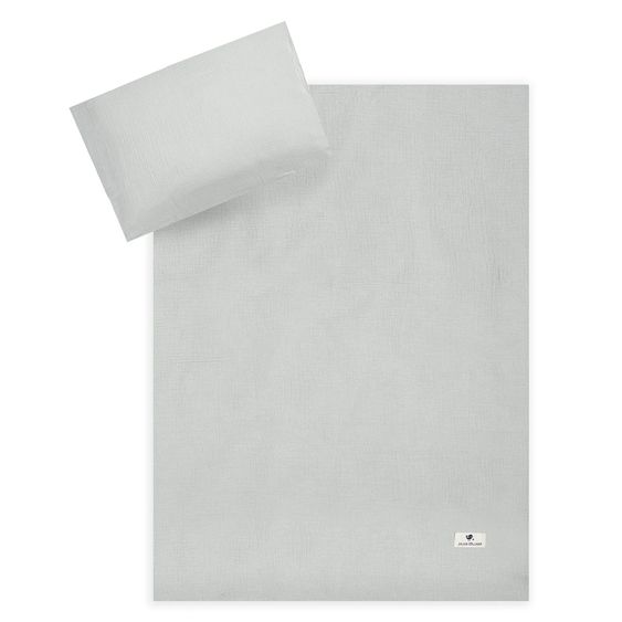 Julius Zöllner Biancheria da letto Mussola 100 x 135 / 40 x 60 cm - Grigio