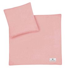 Bedding muslin 80 x 80 / 35 x 40 cm - Dusty Rose