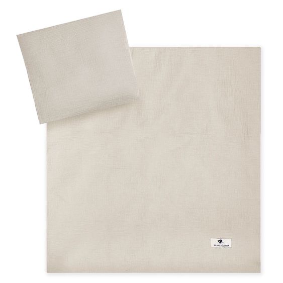 Julius Zöllner Biancheria da letto Mussola 80 x 80 / 35 x 40 cm - Sabbia