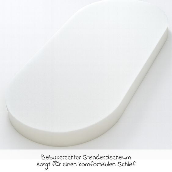 Julius Zöllner Handcart & bassinet mattress XL Dream Soft 47 x 82 cm