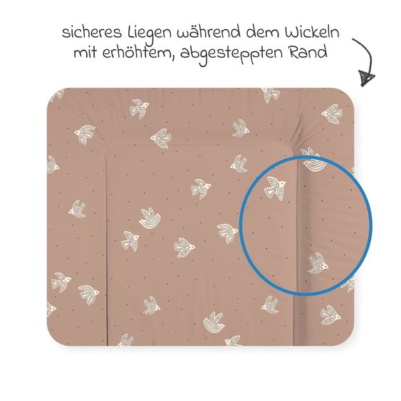Julius Zöllner Folien-Wickelauflage Softy 75 x 85 cm - Birdy