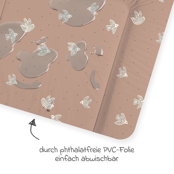 Julius Zöllner Folien-Wickelauflage Softy 75 x 85 cm - Birdy