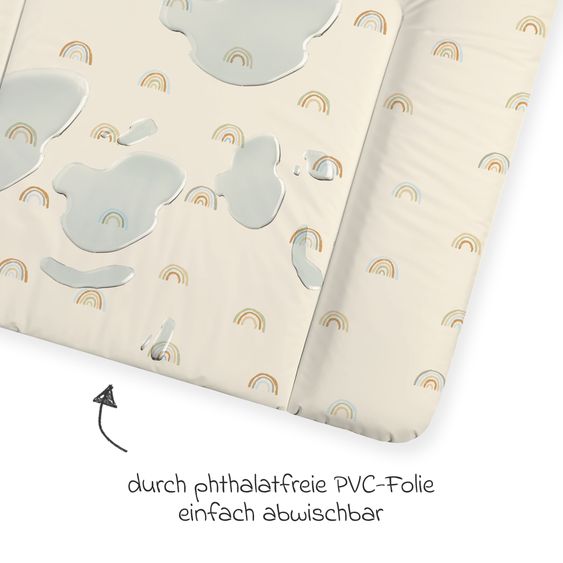 Julius Zöllner Folien-Wickelauflage Softy 75 x 85 cm - Little Bow