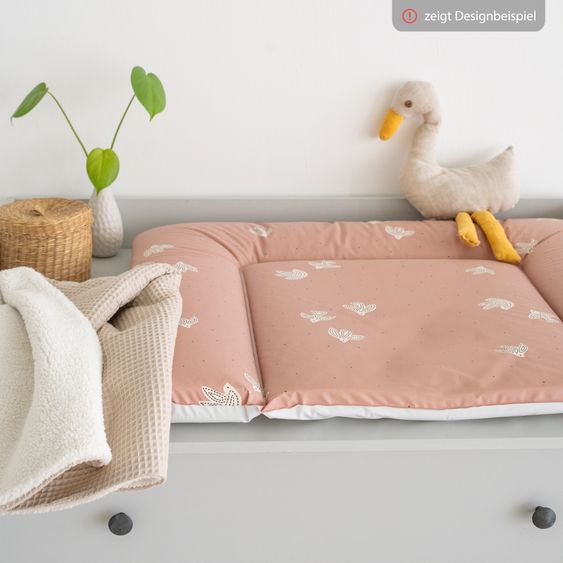 Julius Zöllner Folien-Wickelauflage Softy 75 x 85 cm - Little Goose
