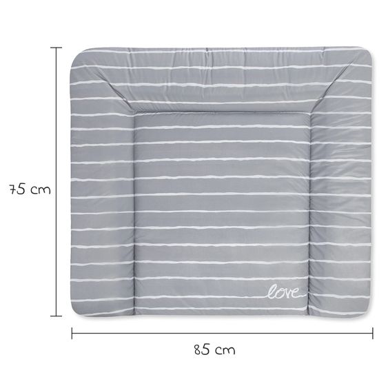 Julius Zöllner Folien-Wickelauflage Softy - Grey Stripes