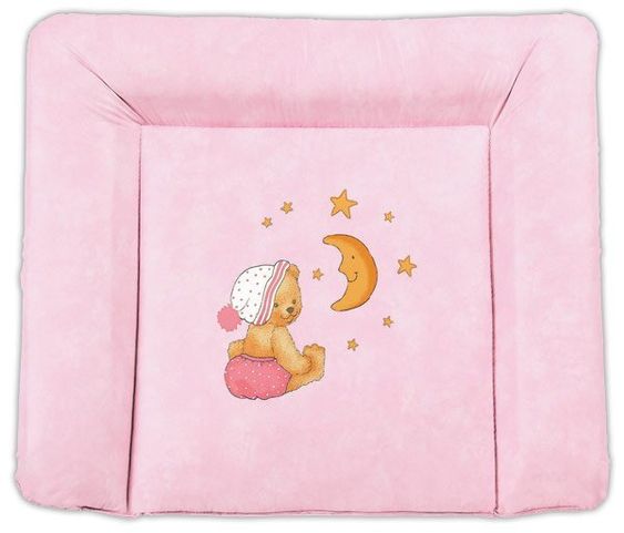 Julius Zöllner Folien-Wickelauflage Softy - Kuschelbär Rosa