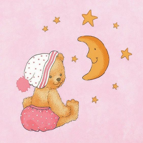 Julius Zöllner Folien-Wickelauflage Softy - Kuschelbär Rosa