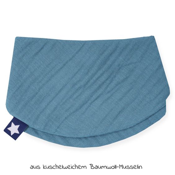 Julius Zöllner Halstuch Musselin - Blau