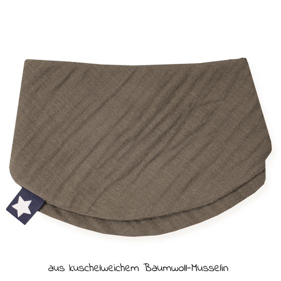 Julius Zöllner Halstuch Musselin - Nougat