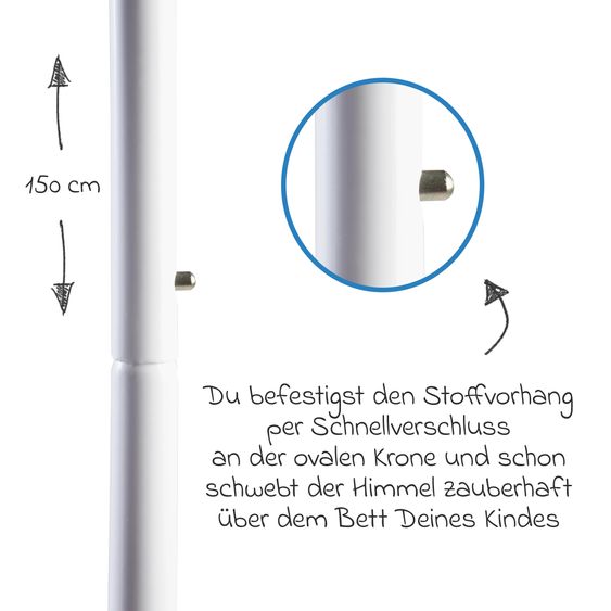 Julius Zöllner Heaven pole - White