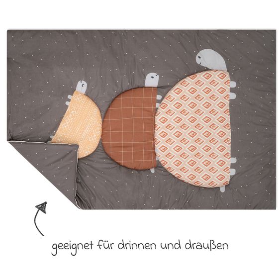 Julius Zöllner Krabbeldecke Organic 95 x 135 cm - Turtles