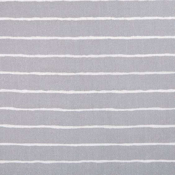 Julius Zöllner Kuscheldecke Jersey 70 x 100 cm - Grey Stripes