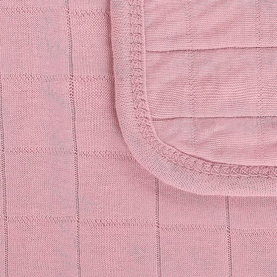 Julius Zöllner Coperta Snuggle Jersey Premium 100 x 120 cm - Blush