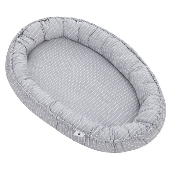 Julius Zöllner Cuddle Nest NIDO - Grey Stripes
