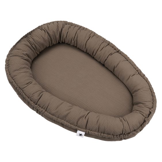 Julius Zöllner Kuschelnest NIDO Musselin - Nougat