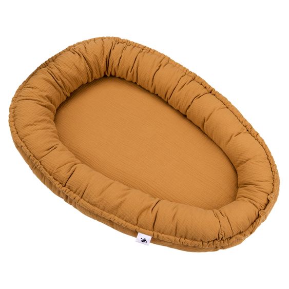 Julius Zöllner Kuschelnest NIDO Musselin - Zimt