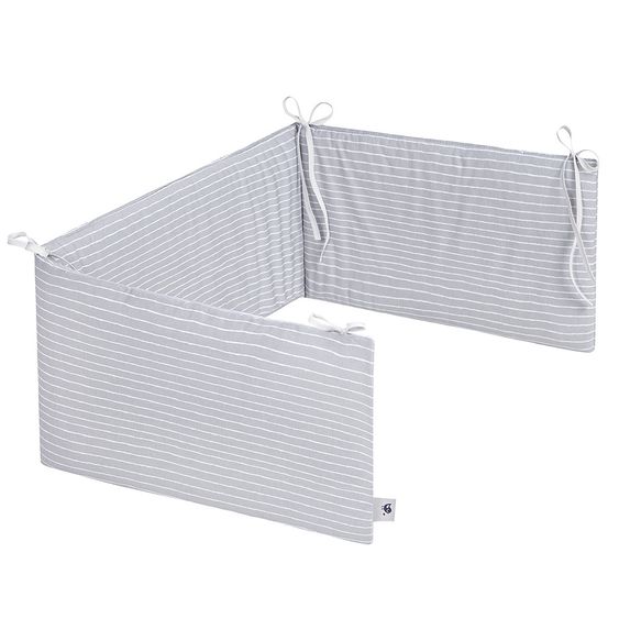 Julius Zöllner Nestchen Jersey Comfort - Grey Stripes