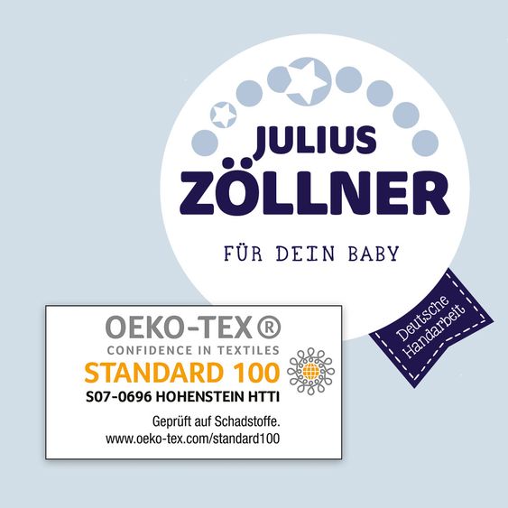 Julius Zöllner Rollbare Reisebett-Matratze Travelsoft Weave - 60 x 120 cm