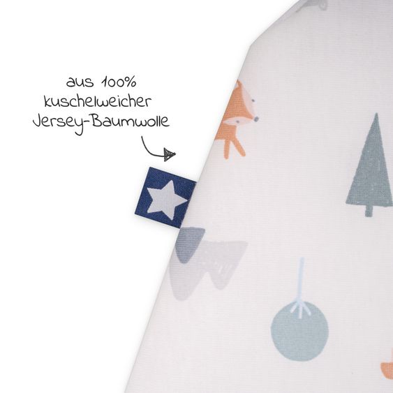 Julius Zöllner Schlafsack Jumper wattiert - Little Fox - Gr. 80
