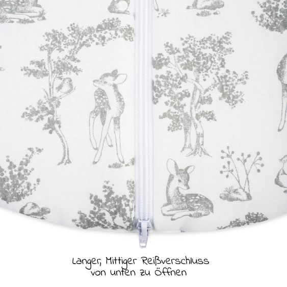 Julius Zöllner Schlafsack wattiert - Jersey Forest Tale - Gr. 56