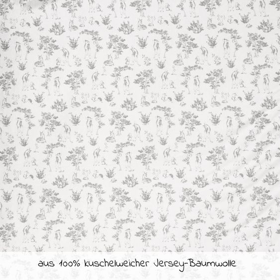Julius Zöllner Schlafsack wattiert - Jersey Forest Tale - Gr. 56