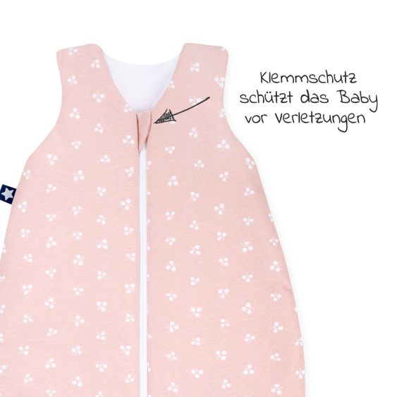 Julius Zöllner Schlafsack wattiert - Jersey Leafy - Gr. 56