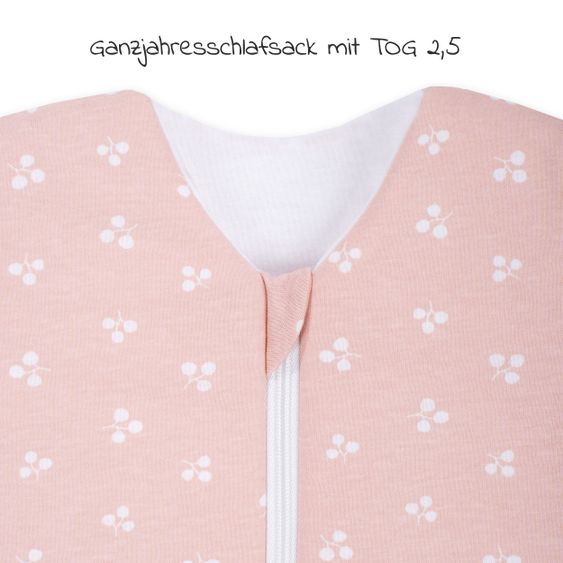 Julius Zöllner Schlafsack wattiert - Jersey Leafy - Gr. 56