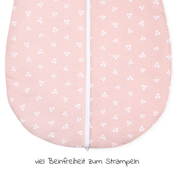Julius Zöllner Schlafsack wattiert - Jersey Leafy - Gr. 56
