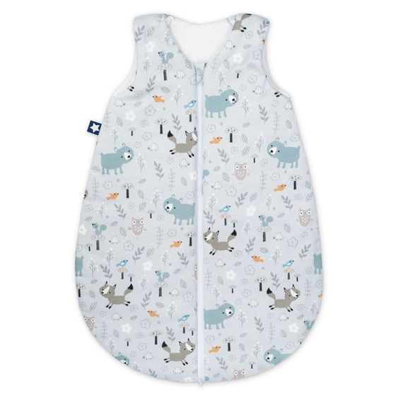 Julius Zöllner Schlafsack wattiert - Jersey Smart Friends - Gr. 74