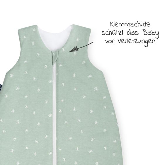 Julius Zöllner Schlafsack wattiert - Jersey Stary - Gr. 62