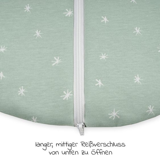 Julius Zöllner Schlafsack wattiert - Jersey Stary - Gr. 62