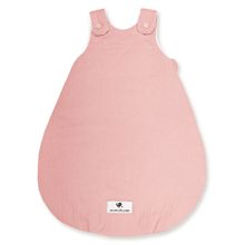 Schlafsack wattiert - Musselin Dusty Rose - Gr. 68 / 74
