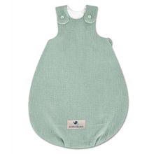 Sleeping bag quilted - muslin green - size 56 / 62