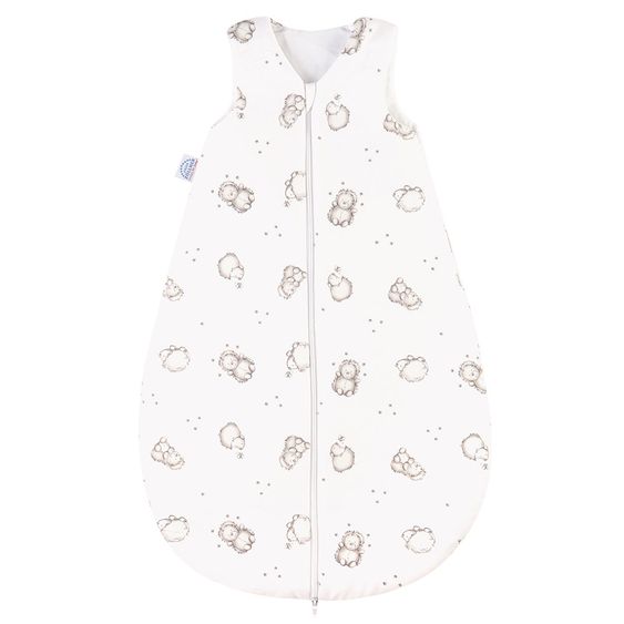 Julius Zöllner Sommer Schlafsack - Igelchen Weiß - Gr. 70 cm