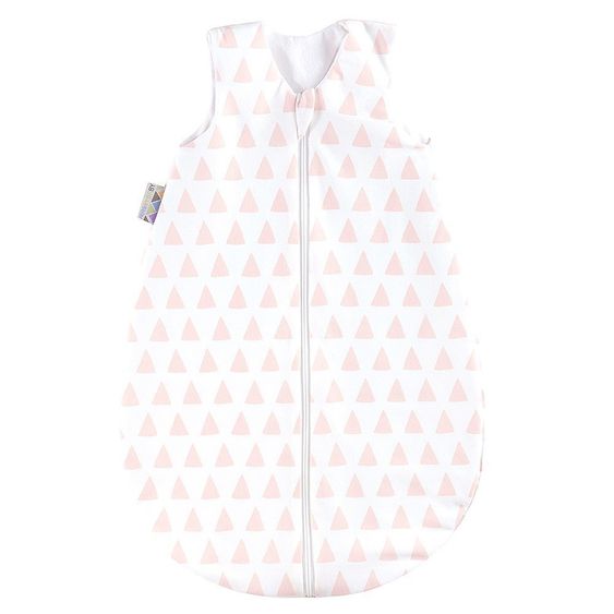 Julius Zöllner Sommerschlafsack Jersey - Triangel Pink - Gr. 62
