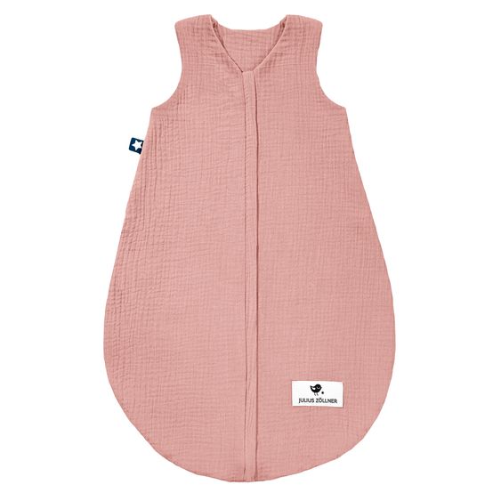 Julius Zöllner Sommerschlafsack Musselin - Dusty Rose - Gr. 50