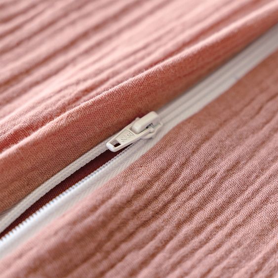 Julius Zöllner Sommerschlafsack Musselin - Dusty Rose - Gr. 86