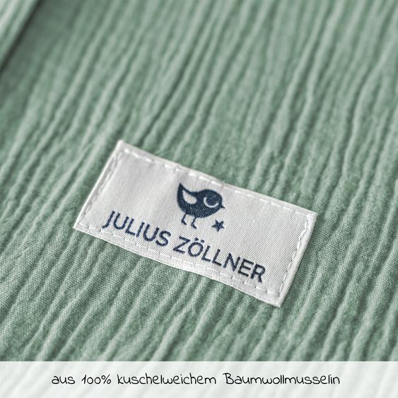 Julius Zöllner Summer muslin sleeping bag - green - size 74