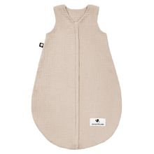 Sommerschlafsack Musselin - Sand - Gr. 50