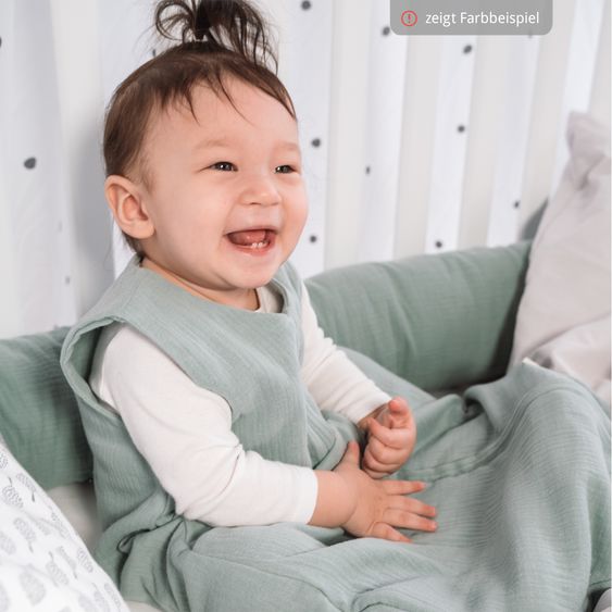 Julius Zöllner Sommerschlafsack Musselin - Sand - Gr. 98