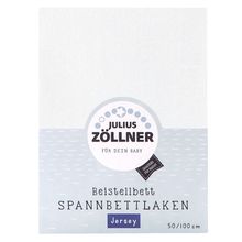 Spannbetttuch für Beistellbett 50 x 100 cm - Weiß