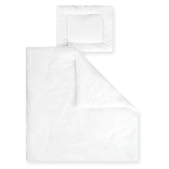 Julius Zöllner Set piumone trapuntato Hygiena 80 x 80 cm + 35 x 40 cm