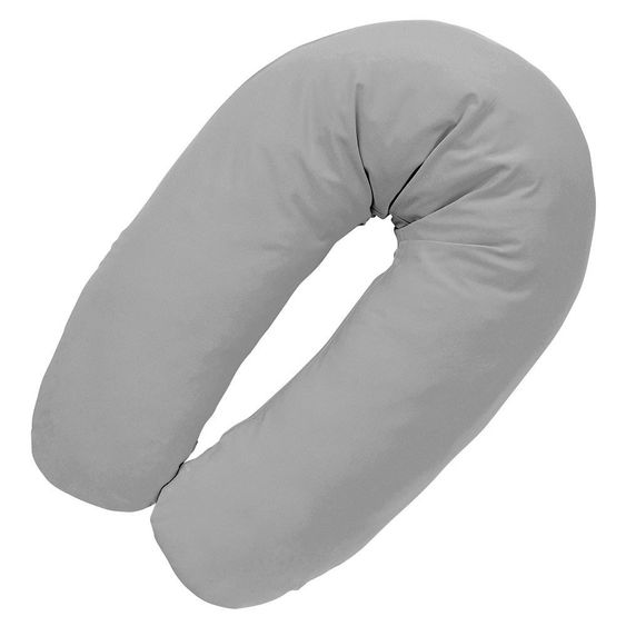Julius Zöllner Cuscino per allattamento 190 cm - Uni Grey