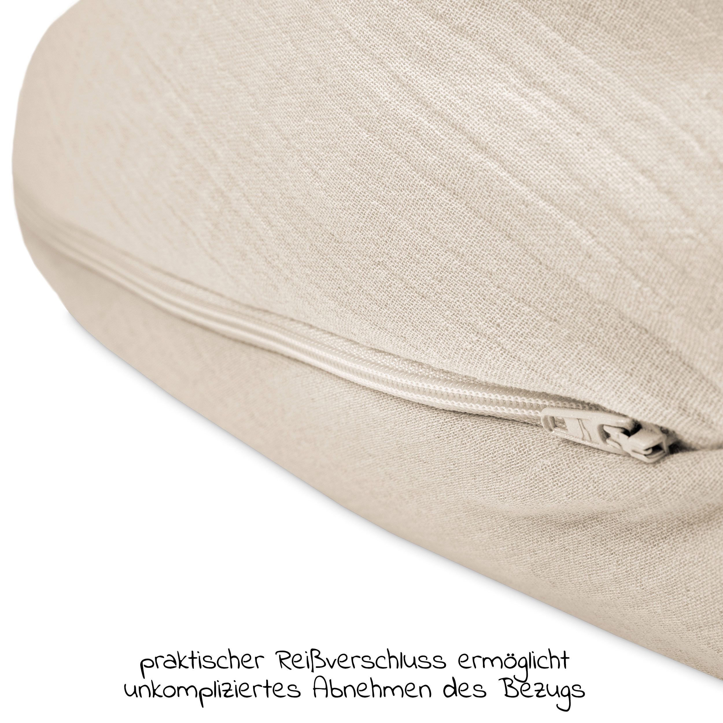 Julius Zöllner Cuscino Per Allattamento In Mussola Lime 190 Cm