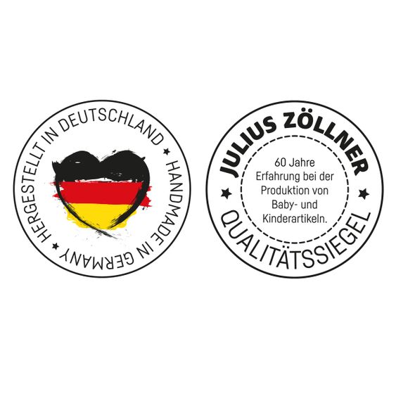 Julius Zöllner Stillkissen Mikroperlen-Füllung inkl. Bezug 190 cm - Schlummerherzen