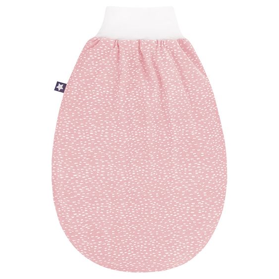 Julius Zöllner Romper bag Jersey - Tiny Squares - Blush - Gr. 50 cm